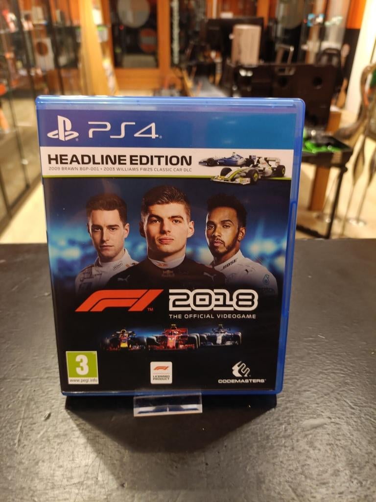 Playstation 4 Game: F1 2018, 1 speler, Racen en Vliegen, Ophalen of Verzenden, Zo goed als nieuw