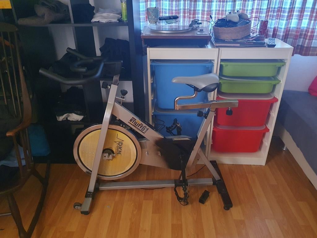 DKN Utility 6.1 Spinningfiets - Perfect voor thuistraining, Gebruikt, Spinningfiets, Ophalen of Verzenden, Metaal