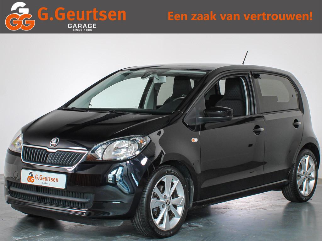 Skoda Citigo 1.0 Greentech Fresh Airco, Radio, Cruise Contro, Voorwielaandrijving, Stof, Gebruikt, 840 kg