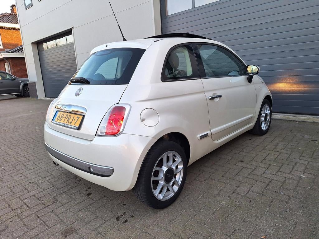 Fiat 500 | 1.2 Lounge | Open dak | Airco | Automaat |, Euro 5, Gebruikt, 1242 cc, Origineel Nederlands