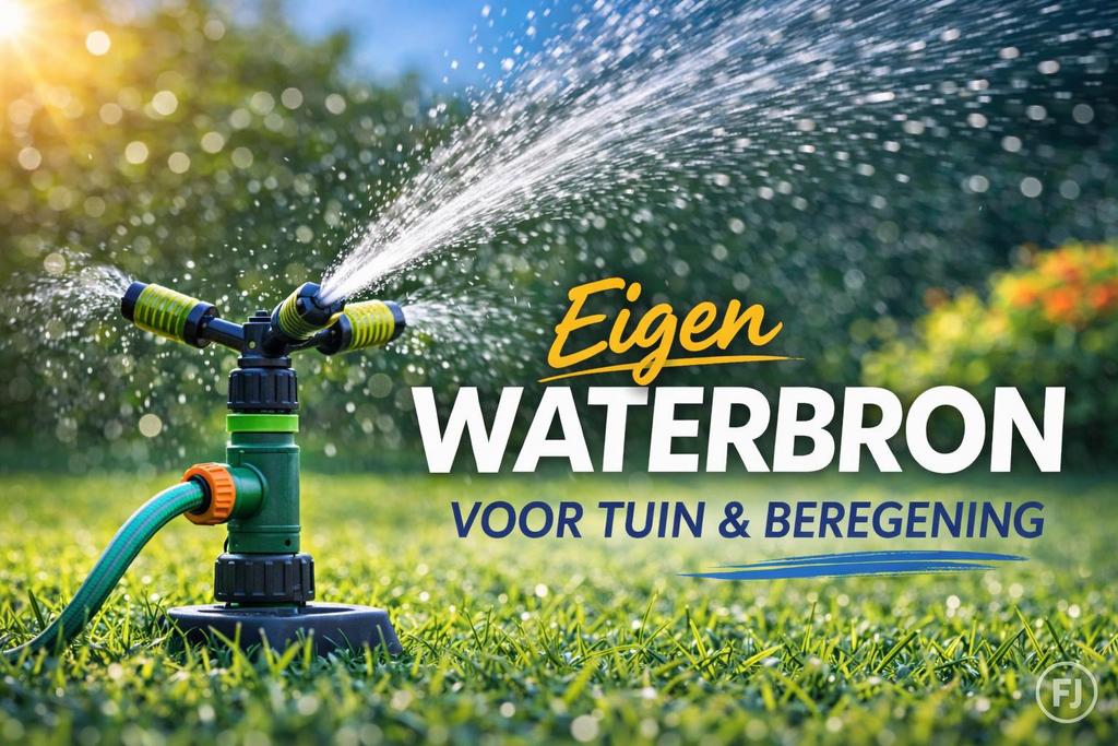Waterbron boren | Eigen waterput tuin | Grondwater 💦, Ophalen, Nieuw