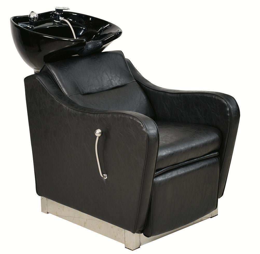 Wasunit zwart voetsteun kapper kapsalon back wash hairwash, Wasunit, Zwart, Nieuw, Ophalen of Verzenden