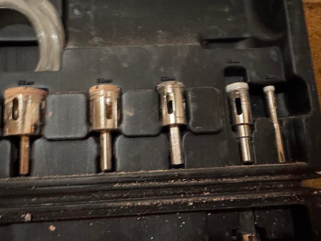 Diamant Tegel Boorsysteem - Natboren Boorset, Ophalen of Verzenden, Gebruikt, Overige typen, Variabele snelheid