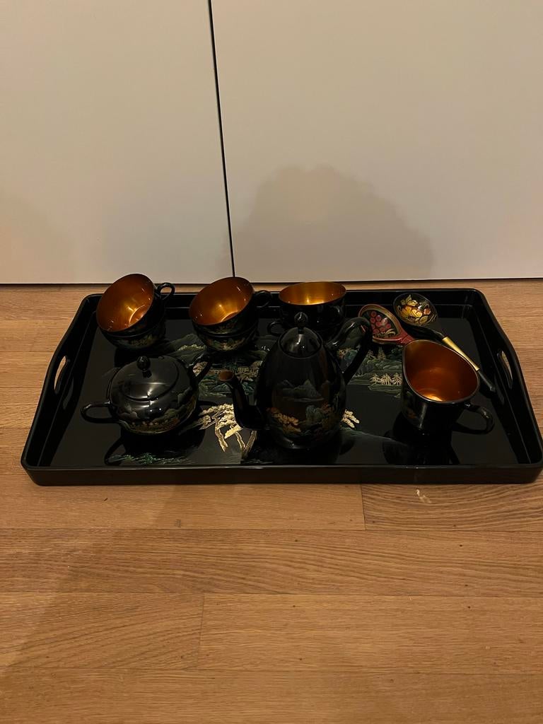 Aziatische stijl servies set, Ophalen, Overige materialen, Nieuw, Overige stijlen