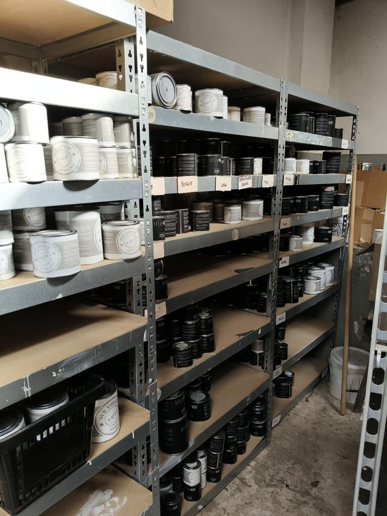 Krijtverf in diverse kleuren en formaten, Ophalen of Verzenden