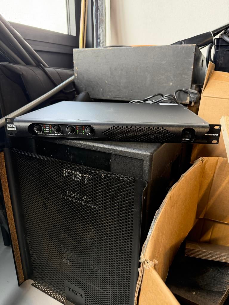 DAP Audio Qi 4600 Versterker 4 kanaals, Ophalen, Gebruikt, 1000 watt of meer, P.A.