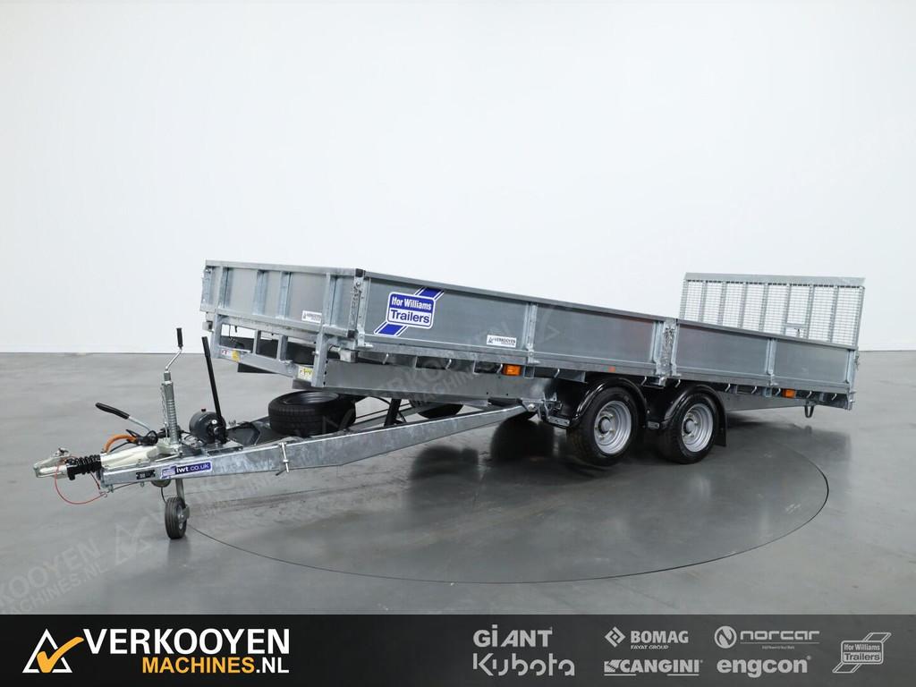 2026 Ifor Williams CT166 Tiltbed 490x204cm VT991, Auto's, Vrachtwagens, Bedrijf, Aanhangers en Opleggers, Overige brandstoffen