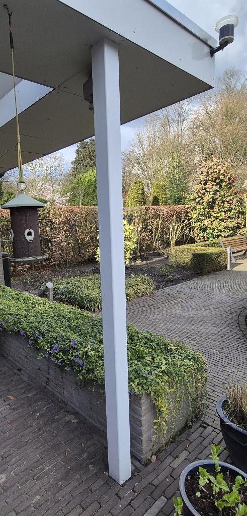 Stalen kolom vol bad gegalvaniseerd., Tuin en Terras, Overkappingen, Ophalen, Nieuw, Tuinpaviljoen