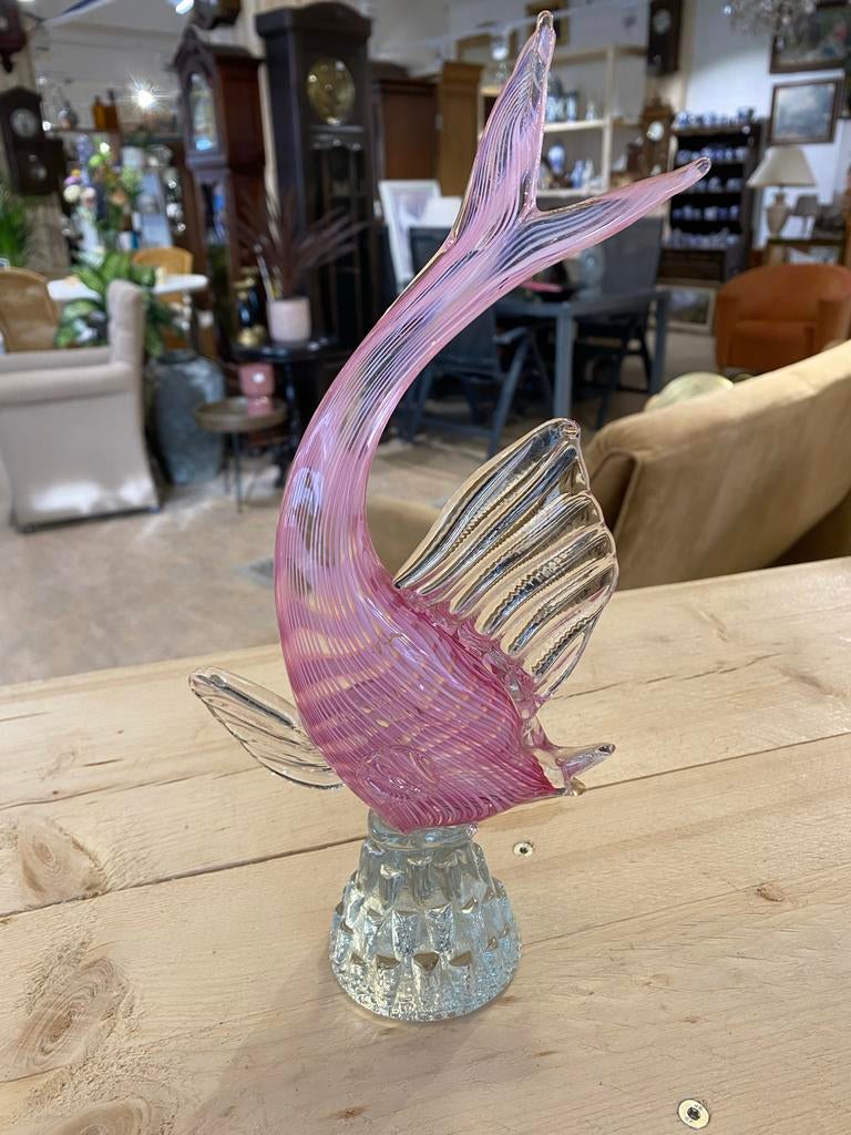 Glazen vis sculptuur - Itailaans design, Ophalen