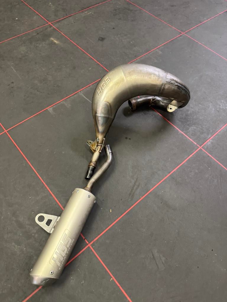 Te koop HGS Bocht en Demper 85 cc ktm, Ophalen of Verzenden, Zo goed als nieuw, Uitlaat