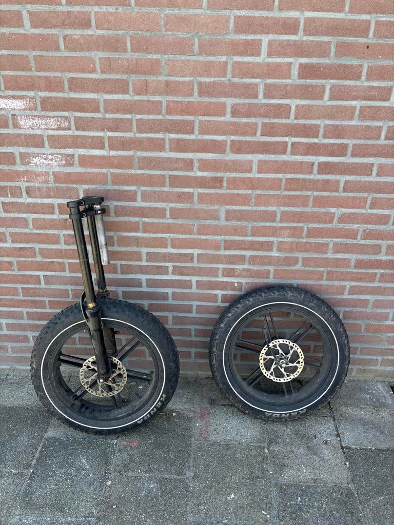 Diverse onderdelen voor Fatbike X9Pro, Ophalen, Gebruikt, Fatbike, Wiel