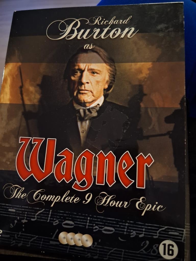 Wagner: The Complete 9 Hour Epic - DVD Boxset Richard Burton, Ophalen of Verzenden