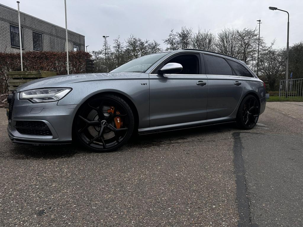 Audi A6 S6 420pk Quattro S Tronic 2012 Grijs, Auto's, Automaat, Stationwagon, 129 €/maand, A6