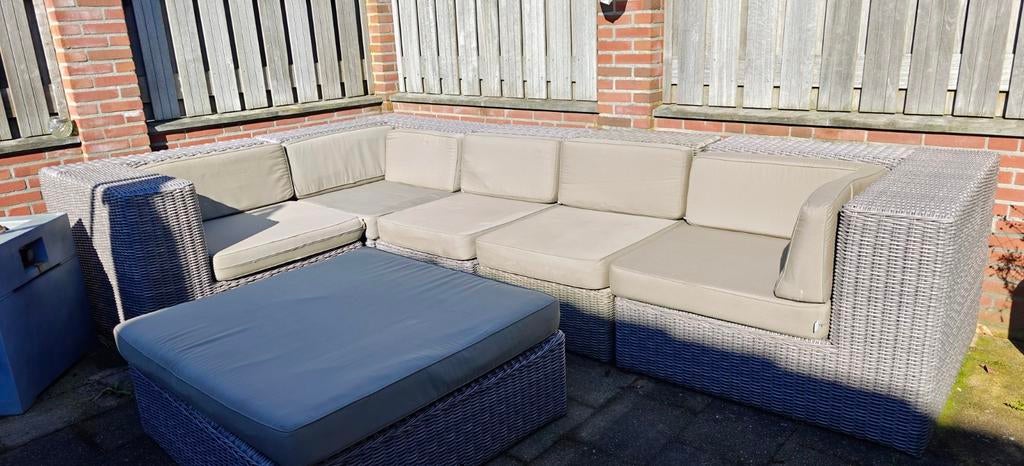 Super luxe Borek Lounge tuinset, Ophalen, Bank