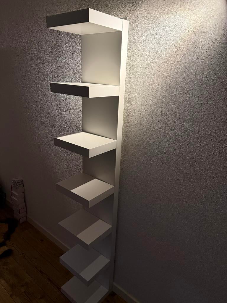 Ikea LACK wandrek wit, Ophalen, Gebruikt