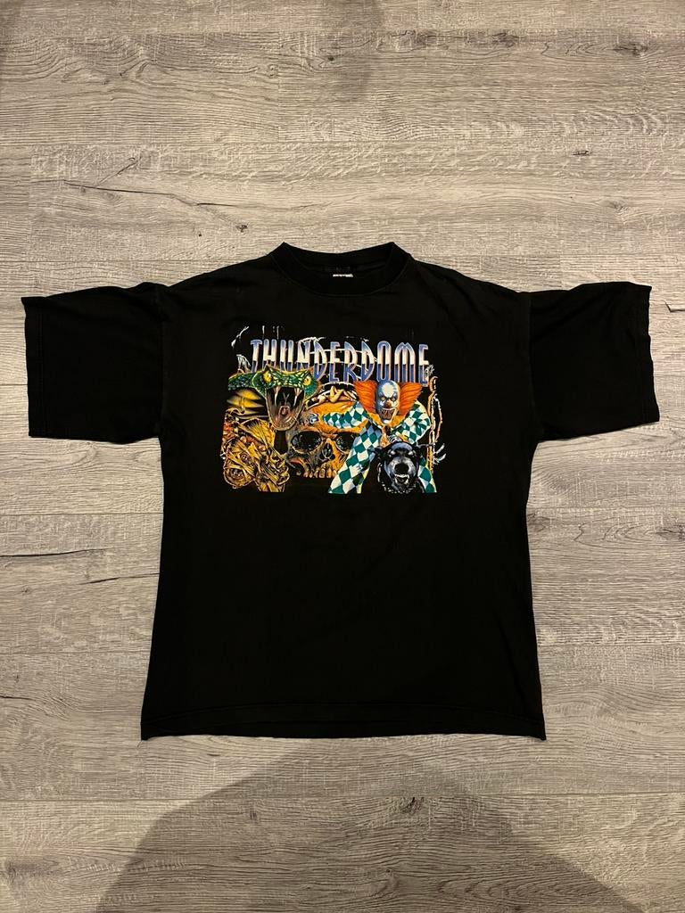 Thunderdome the best of ‘95 shirt, Ophalen of Verzenden, Zo goed als nieuw, Maat 56/58 (XL), Zwart