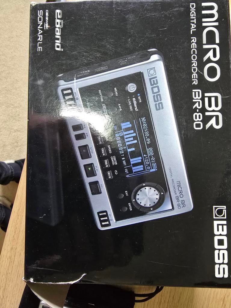 Boss Micro BR-80 Digitale Recorder - Zo goed als nieuw, Ophalen of Verzenden