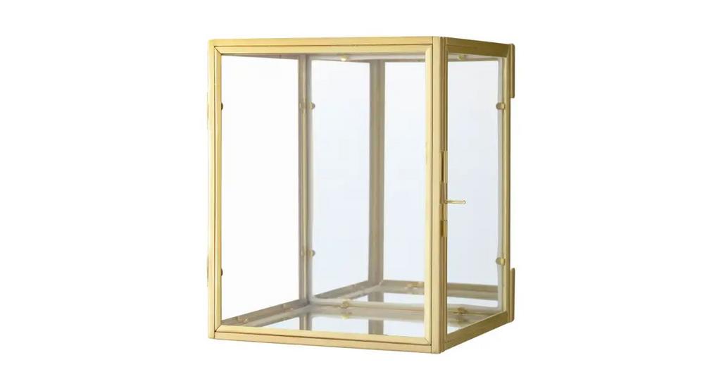 3x vitrinekistje BOMARKEN (IKEA), Minder dan 50 cm, Ophalen of Verzenden, Zo goed als nieuw, Minder dan 25 cm