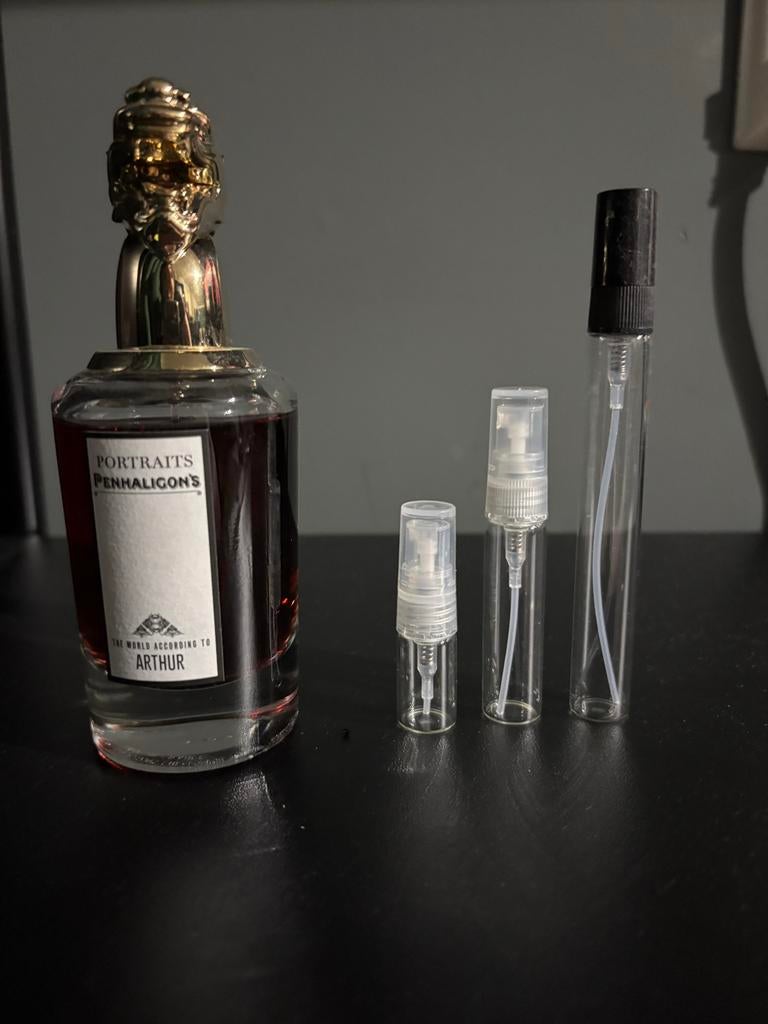 Penhaligon's Arthur Parfum Samples - Ontdek de Unieke Geur, Ophalen of Verzenden, Nieuw