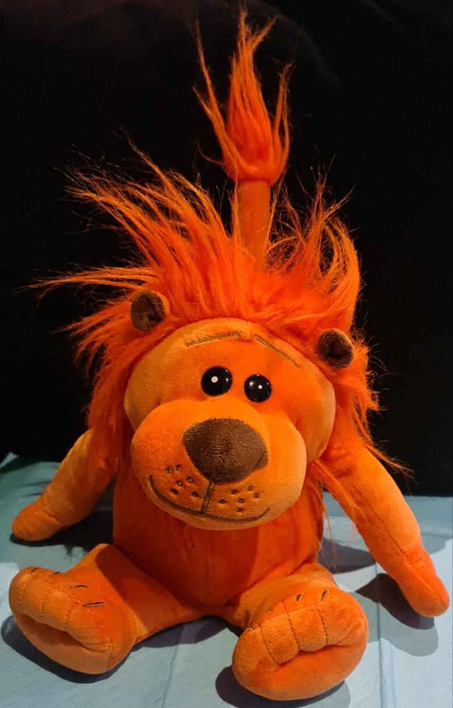 Oranje koningsdag ING spaarpot leeuw, Ophalen of Verzenden, Zo goed als nieuw, Kunststof, Dier