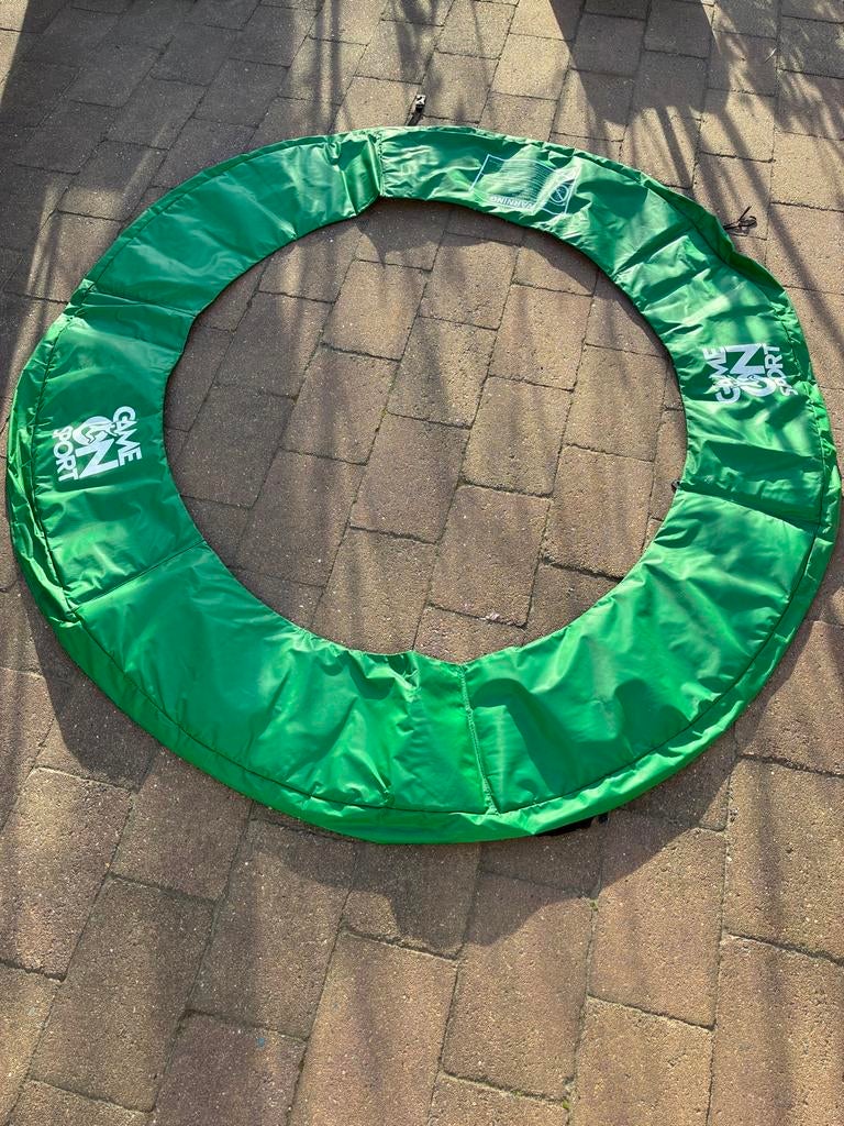 Trampoline rand 1.80 meter groen, Ophalen of Verzenden, Gebruikt