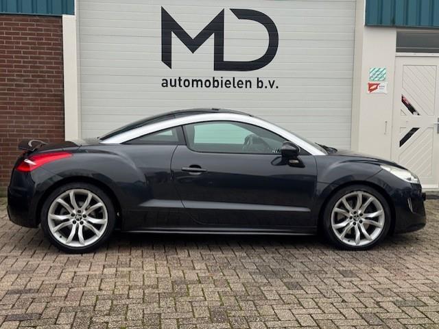 Peugeot RCZ 1.6 THP 200PK -2e eigenaar-Leder-Xenon-Navi- JBL, Voorwielaandrijving, 15 km/l, Gebruikt, Zwart