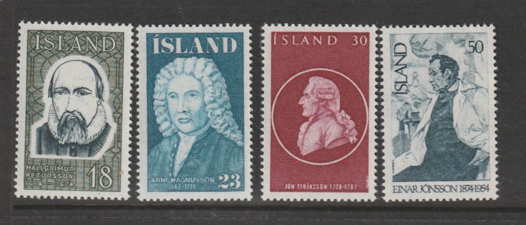 TSS Kavel 1140189 IJsland pf minr 505-508, Ophalen, IJsland, Postfris