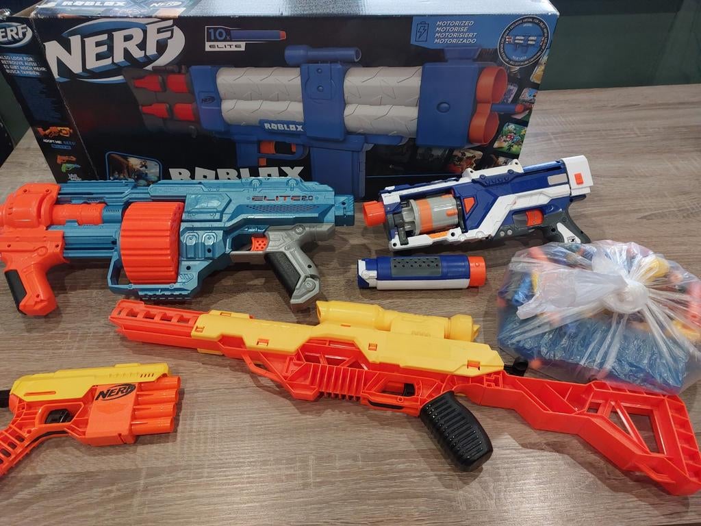 Nerf geweren speelgoed, Ophalen, Zo goed als nieuw
