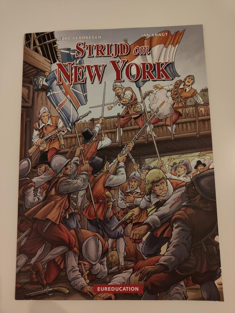 Strijd om New York - Historisch stripboek Eureducation, Ophalen