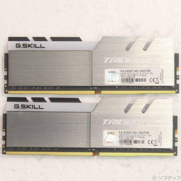 G.SKILL TridentZ rgb 3200Mhz 2x8GB (DDR4), DDR4, Ophalen of Verzenden, Zo goed als nieuw, Desktop