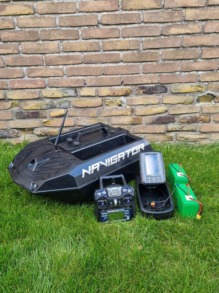 Navigator voerboot met dieptemeter, Ophalen of Verzenden