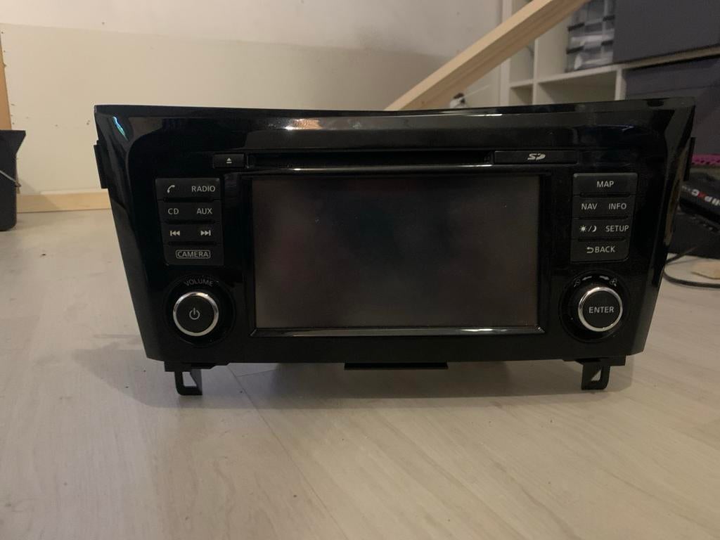 Autoradio / navigatie origineel Nissan qasqai j11, Auto diversen, Ophalen of Verzenden, Gebruikt