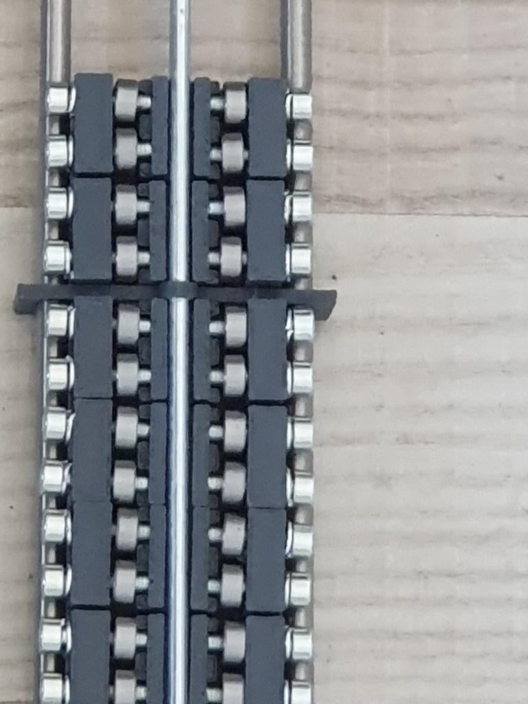 Rollerbank H0 95 cm geen verzendkosten, Overige merken, Gelijkstroom of Wisselstroom, Brug, Tunnel of Gebouw, Nieuw