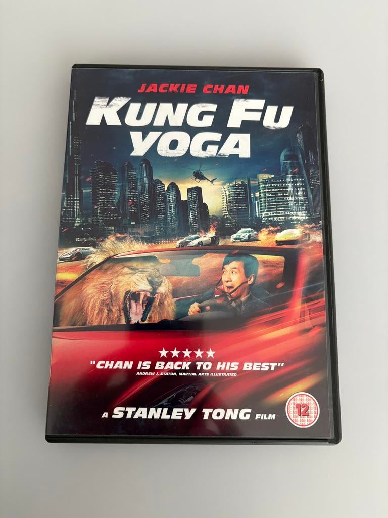 Dvd Kung Fu Yoga, Jackie Chan, UK release, Vanaf 16 jaar, Ophalen of Verzenden, Gebruikt, Martial Arts