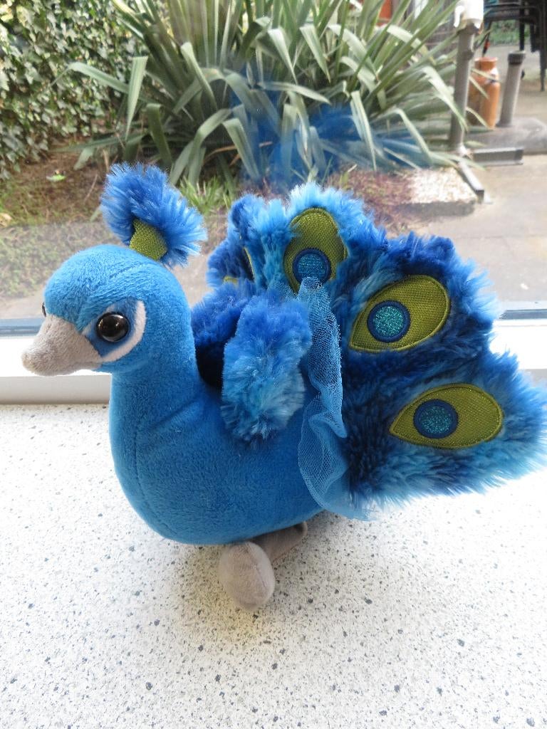 Pauw merk Dinotoys Paws meet ca 25 cm hoog, Ophalen of Verzenden, Zo goed als nieuw, Overige typen