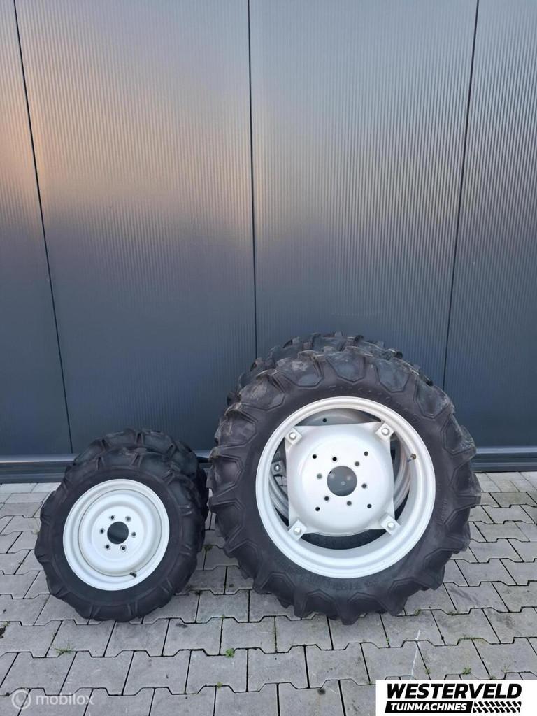 Set gebruikte Shibaura ST330 Akkerbanden op velg, Overige typen, Handelsplein, Shibaura, Info@westerveldtuinmachines.nl