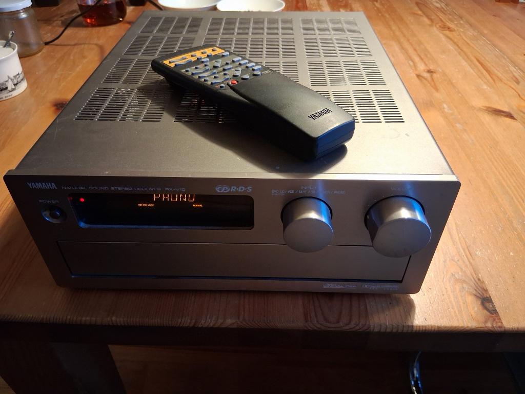 Yamaha RX-V10 receiver, Gebruikt, Yamaha, Ophalen of Verzenden, 60 tot 120 watt