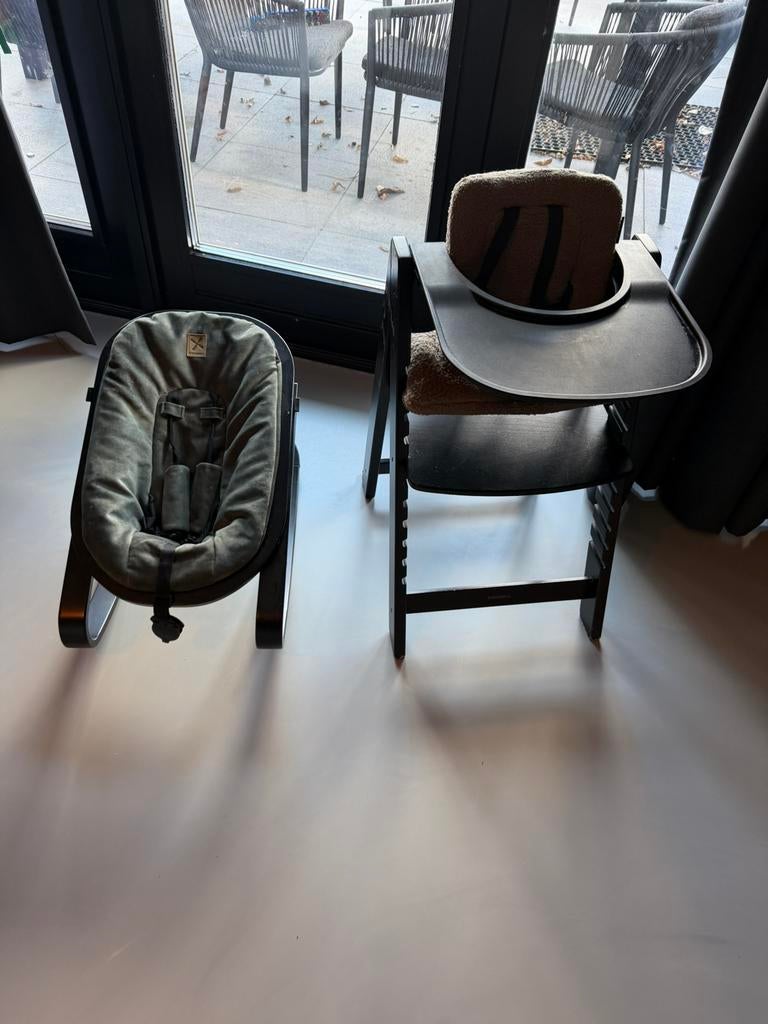 Kidsmill kinderstoel + wipstoel, Ophalen, Gebruikt, Meegroeistoel