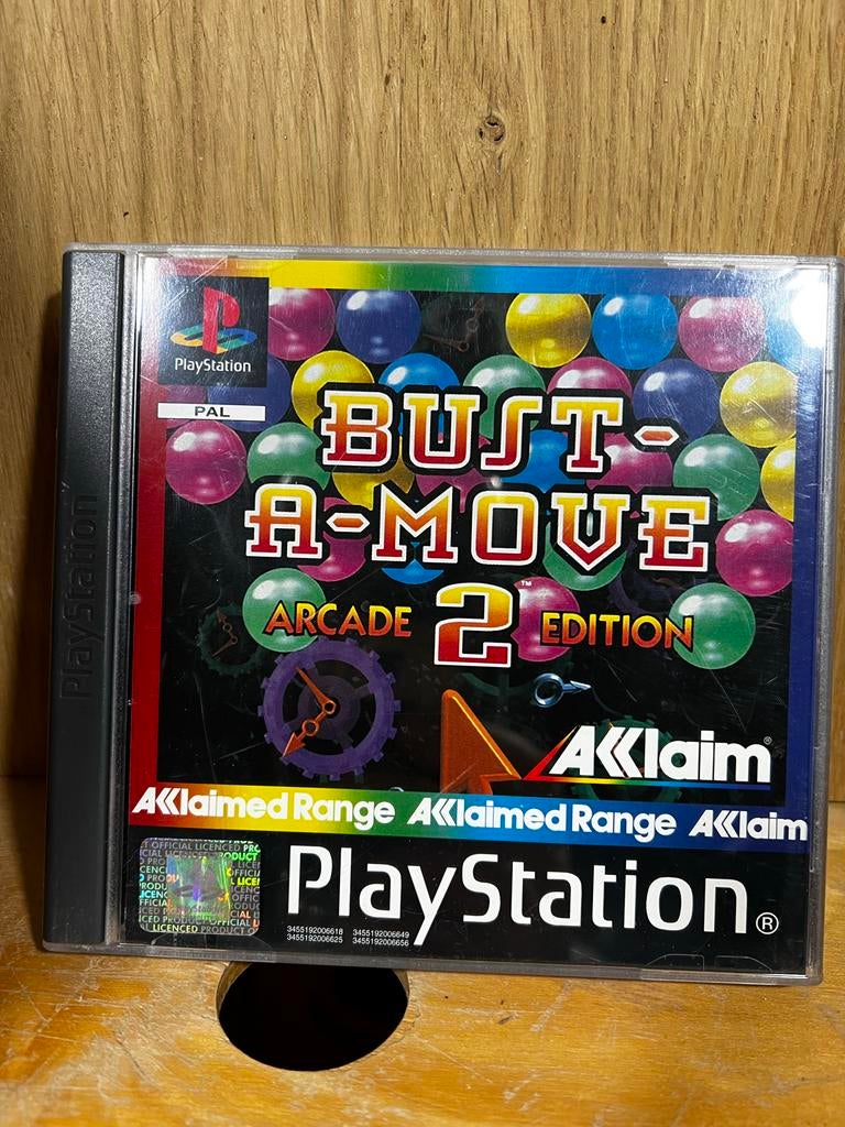 Playstation 1 (PS1) game Bust-A-Move 2 ARCADE Edition, Puzzel en Educatief, 2 spelers, Eén computer, Ophalen of Verzenden