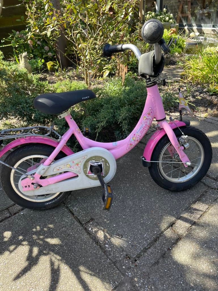 Super stoere Puky kinderfiets  (12 inch)., Ophalen, Zo goed als nieuw, Minder dan 16 inch