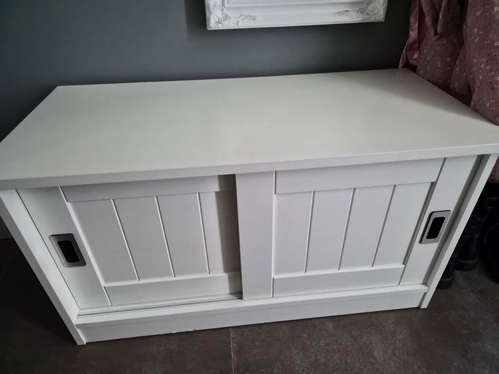 Schoenenkast, kapstok en spiegel, Ophalen of Verzenden