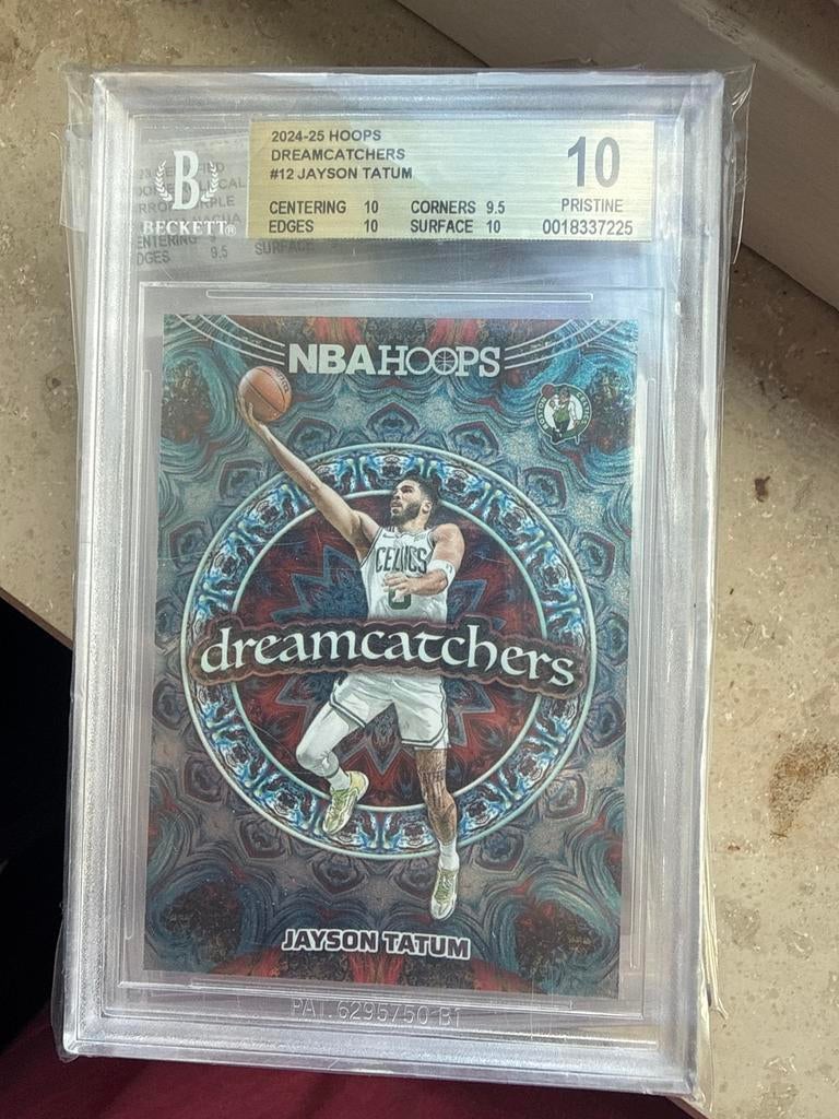 Jayson Tatum Dreamcatchers BGS 10 NBA kaart, Ophalen of Verzenden, Zo goed als nieuw, Overige sporten, Spelerskaart