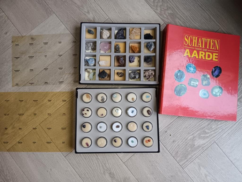Schatten van de Aarde: Mineralen en Edelstenen Collectie, Verzamelen, Ophalen of Verzenden, Mineraal