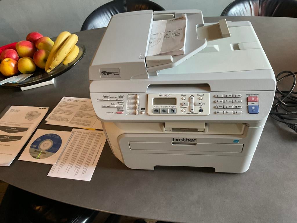 Printer Brother MFC-7320, Computers en Software, Printers, Ophalen of Verzenden, Gebruikt, Inkjetprinter, All-in-one