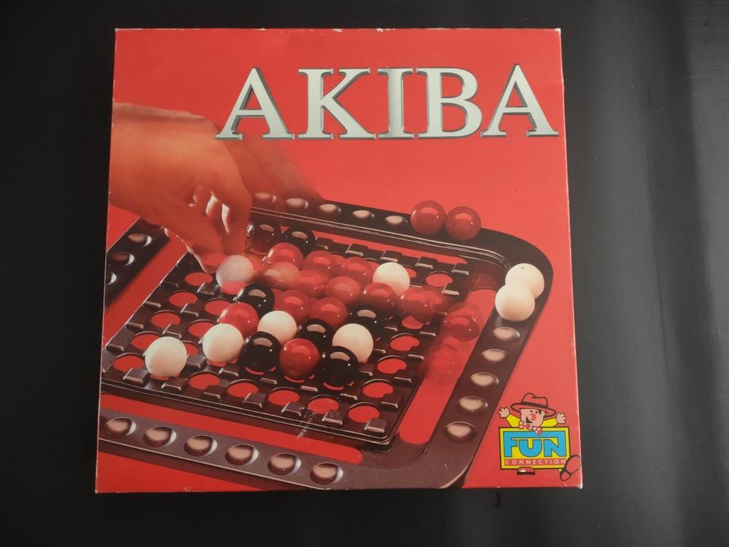 Akiba - bordspel van Fun Connection, Hobby en Vrije tijd, Gezelschapsspellen | Bordspellen, Gebruikt, Een of twee spelers, Ophalen of Verzenden