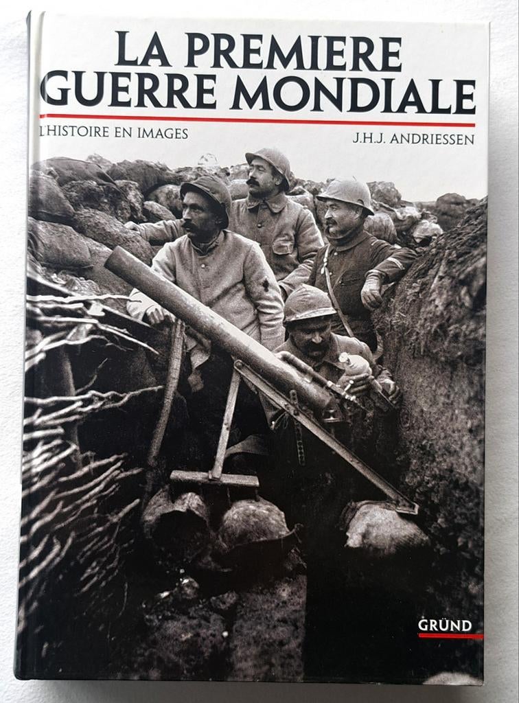 La premiere guerre mondiale -Andriessen -WOI fotoboek 2.8 kg, Verzenden, Nieuw, J.H.J. Andriessen, Voor 1940