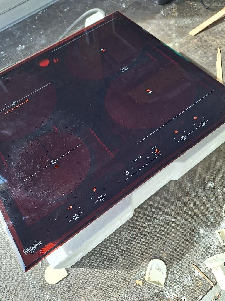 inductiekookplaat WHIRLPOOL ACM918BA, Ophalen, Gebruikt, 4 kookzones, Inbouw