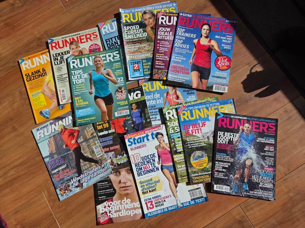 Bundel Runners hardloop tijdschriften, Ophalen of Verzenden, Gelezen, Sport en Vrije tijd