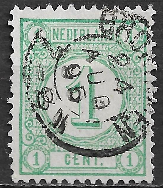 88. nederland nvph 31 KR stempel GRONINGEN, Ophalen of Verzenden, T/m 1940, Gestempeld