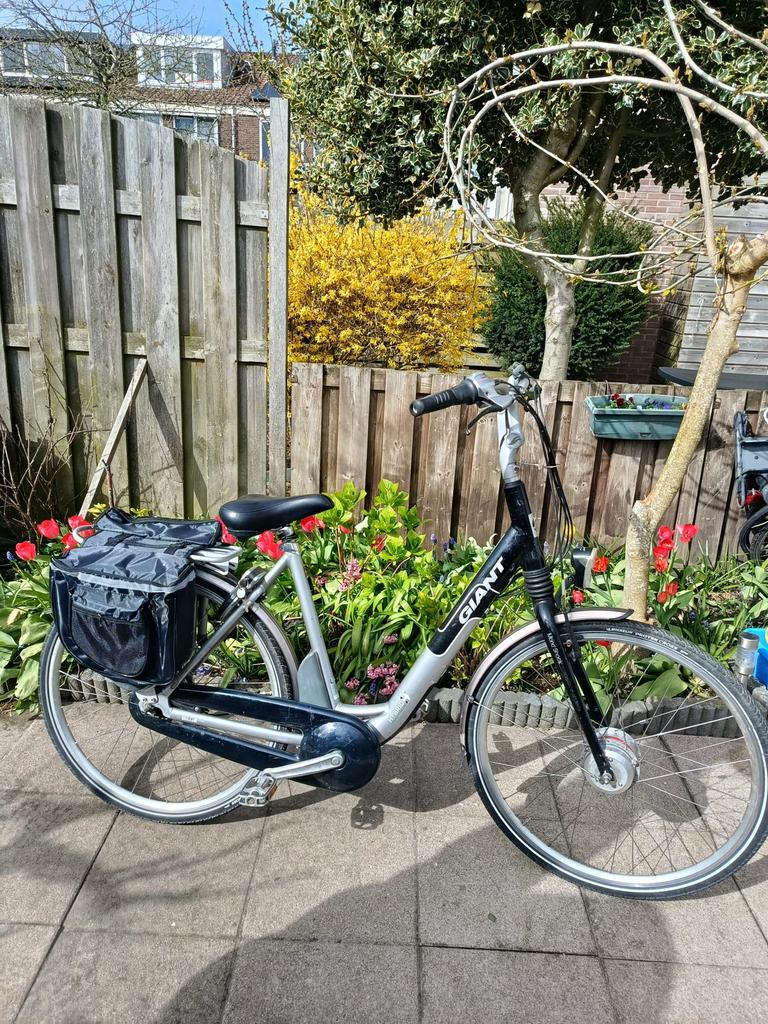 Giant elektrische fiets damesfiets, Fietsen en Brommers, 51 tot 55 cm, Ophalen of Verzenden, Zo goed als nieuw, Overige merken